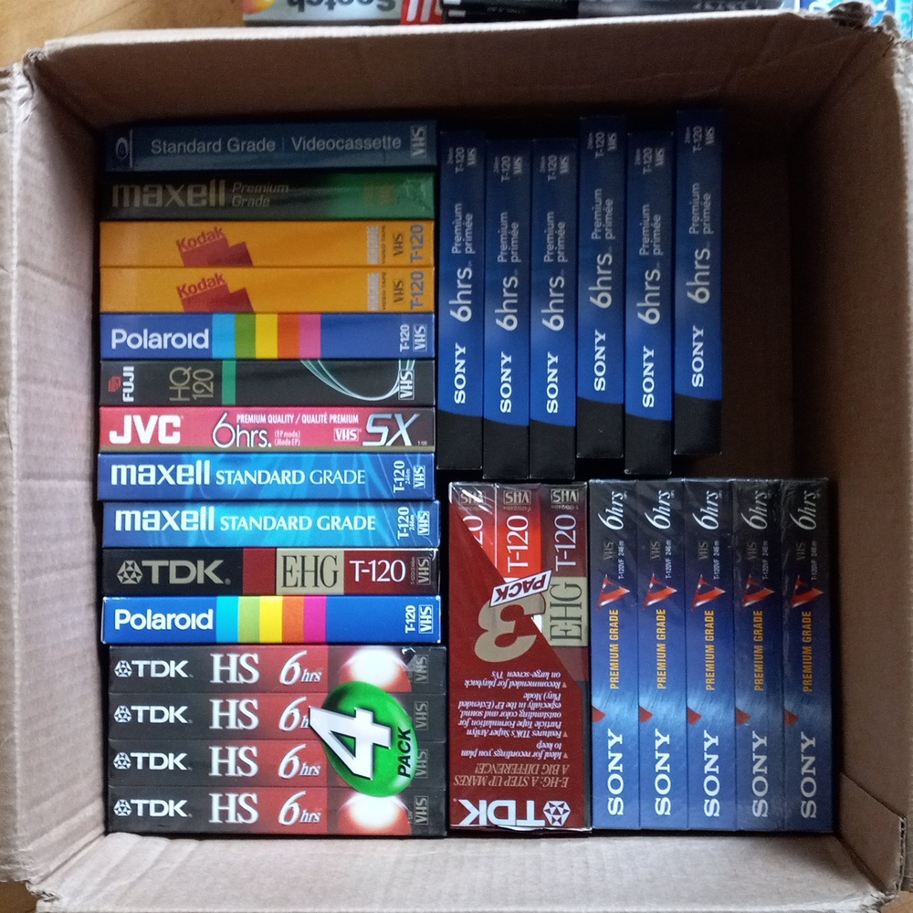 Blank VHS (29)
